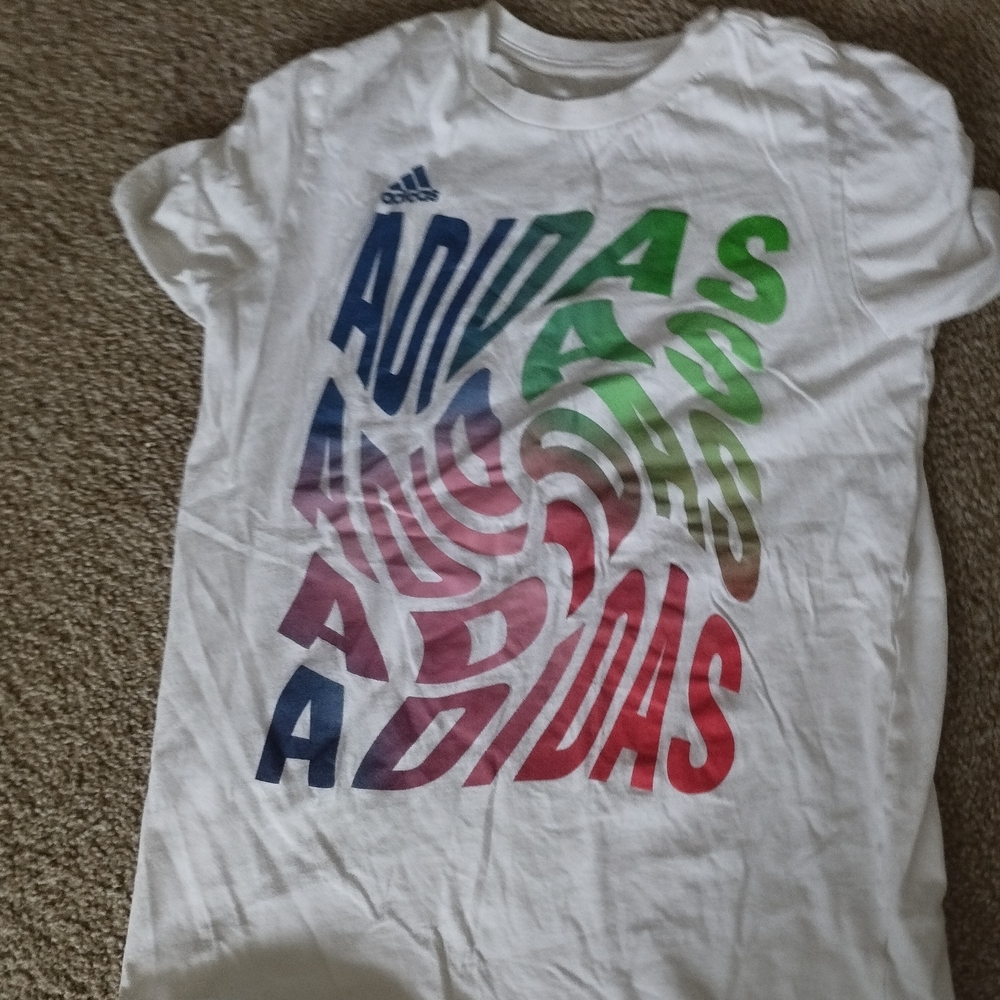Adidas Kids Multicolor Graphic T-Shirt